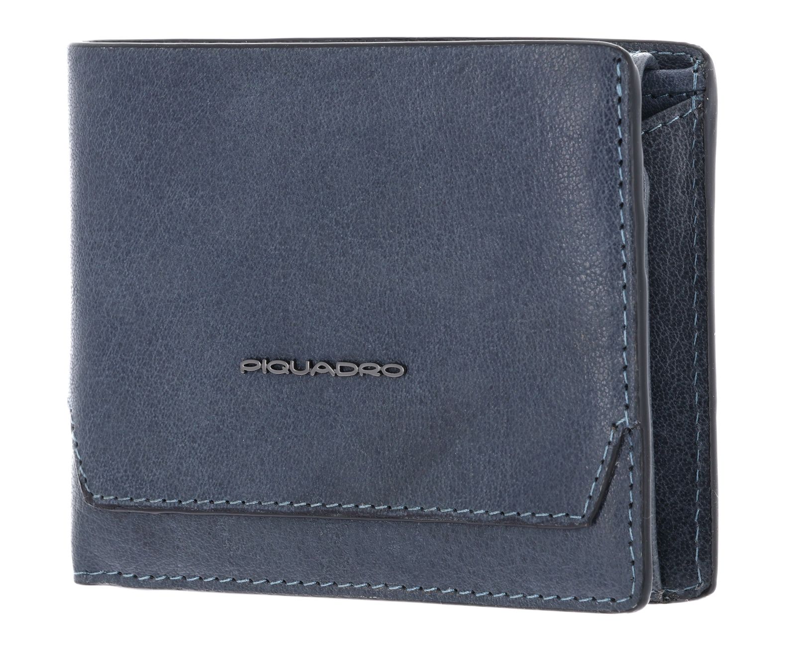 PIQUADRO Solm Men's Wallet Flip Out ID Holder RFID Avio