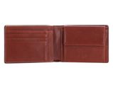 PIQUADRO Solm Men's Wallet Flip Up ID RFID Cuoio