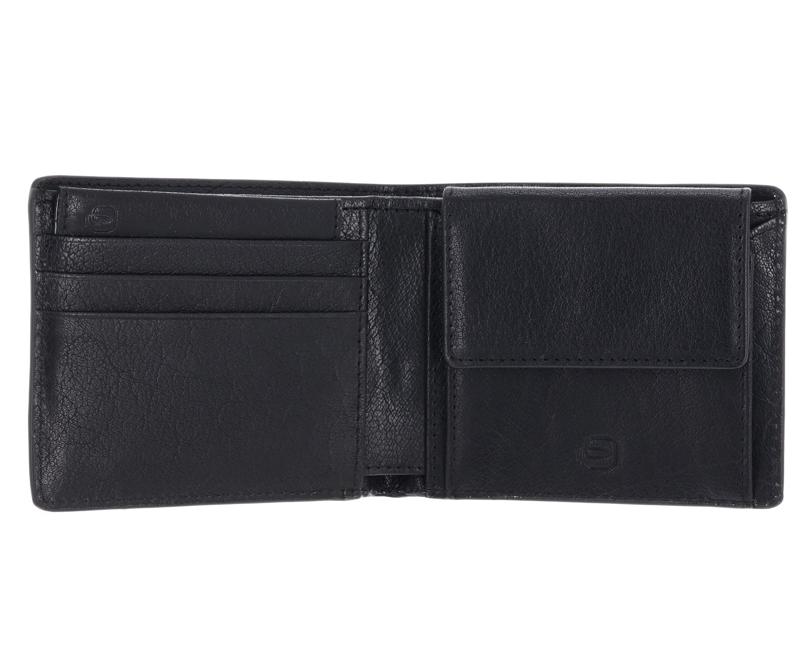 PIQUADRO Solm Men's Wallet Flip Out ID Holder RFID Nero PIQUADRO Solm Men's Wallet Flip Out ID Holder RFID Nero