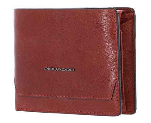 PIQUADRO Solm Men's Wallet Flip Out ID Holder RFID Cuoio