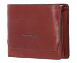 PIQUADRO Solm Men's Wallet Flip Out ID Holder RFID Cuoio