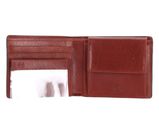 PIQUADRO Solm Men's Wallet Flip Out ID Holder RFID Cuoio