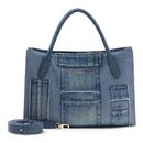 GUESS Jodi Tote Denim Multi GUESS Jodi Tote Denim Multi