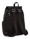 kipling City Zip Small Backpack Noir Sign Jq
