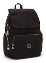 kipling City Zip Small Backpack Noir Sign Jq