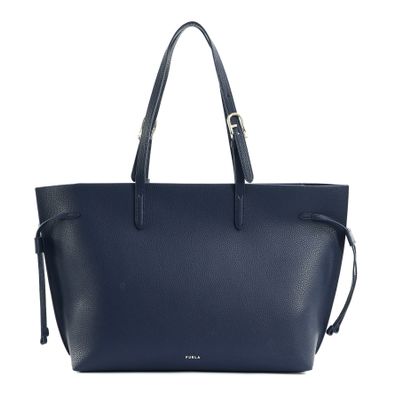 FURLA Ava Tote With Zip L Ink Blue + Ink Blue int