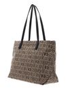 U.S. POLO ASSN. Jacquard Shopping Bag Black