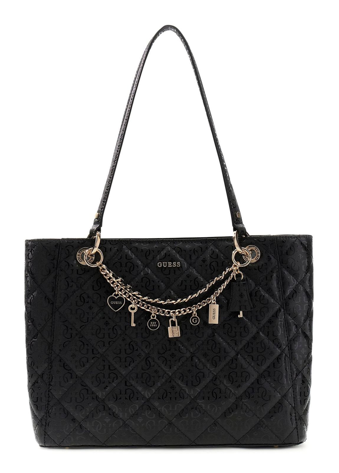 GUESS Libby Noel Tote Black