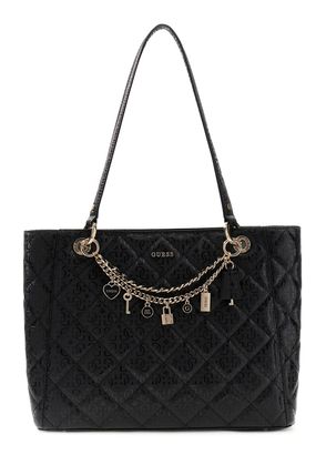 GUESS Libby Noel Tote Black