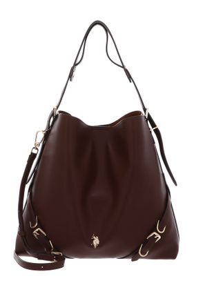 U.S. POLO ASSN. Guildford Tall Hobo Bag Brown