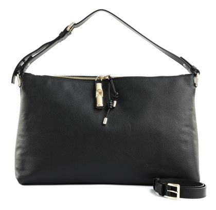 FURLA Debby Soft Shoulder Bag M Nero