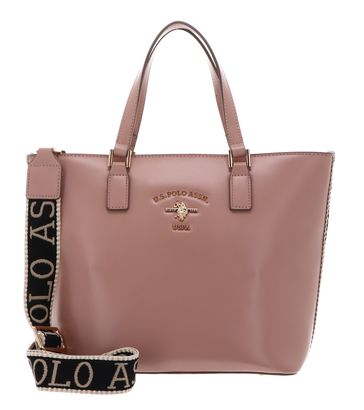 U.S. POLO ASSN. Heat Shopping Bag Pale Rose