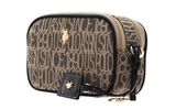 U.S. POLO ASSN. Jacquard Crossbody Bag With Zip Black