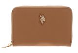 U.S. POLO ASSN. Jones Zip Wallet Camel