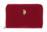 U.S. POLO ASSN. Jones Zip Wallet Fuchsia