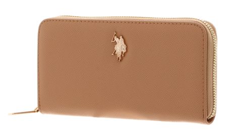 U.S. POLO ASSN. Jones Zip Around Wallet Camel U.S. POLO ASSN. Jones Zip Around Wallet Camel