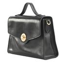THE BRIDGE Irene Top Handle Bag Nero / Oro