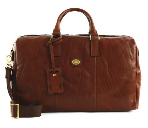 THE BRIDGE Stovia Duffle Bag Marrone 14 / Oro