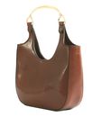 THE BRIDGE Luce Baby Hobo Bag Marrone 14 / Oro