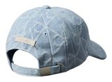Calvin Klein Jacquard Denim Baseball Cap Light Wash