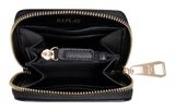 REPLAY Zip Around Wallet Black