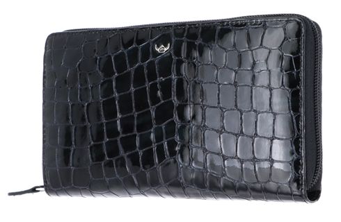 Golden Head Cayenne RFID Protect RV-Damenbörse 2820 Schwarz - Blau Limited