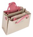 VALENTINO Alexia Summer Shopping Bag Nat / Rosa