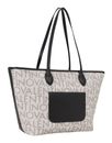 VALENTINO Logo Shopping Bag Beig / Nero