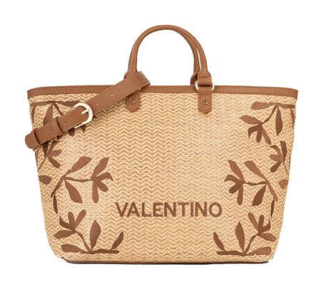 VALENTINO Kore Shopping Bag Naturale / Cuoio