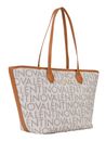 VALENTINO Logo Shopping Bag Beig / Natur