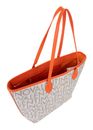 VALENTINO Logo Shopping Bag Bei / Arancio