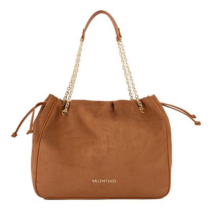 VALENTINO Maxi Shopping Bag Cuoio