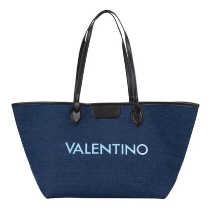 VALENTINO Reverse Shopping Bag Blu / Multicolor