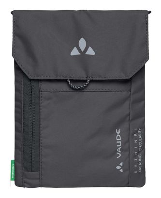 VAUDE Neck Wallet Black