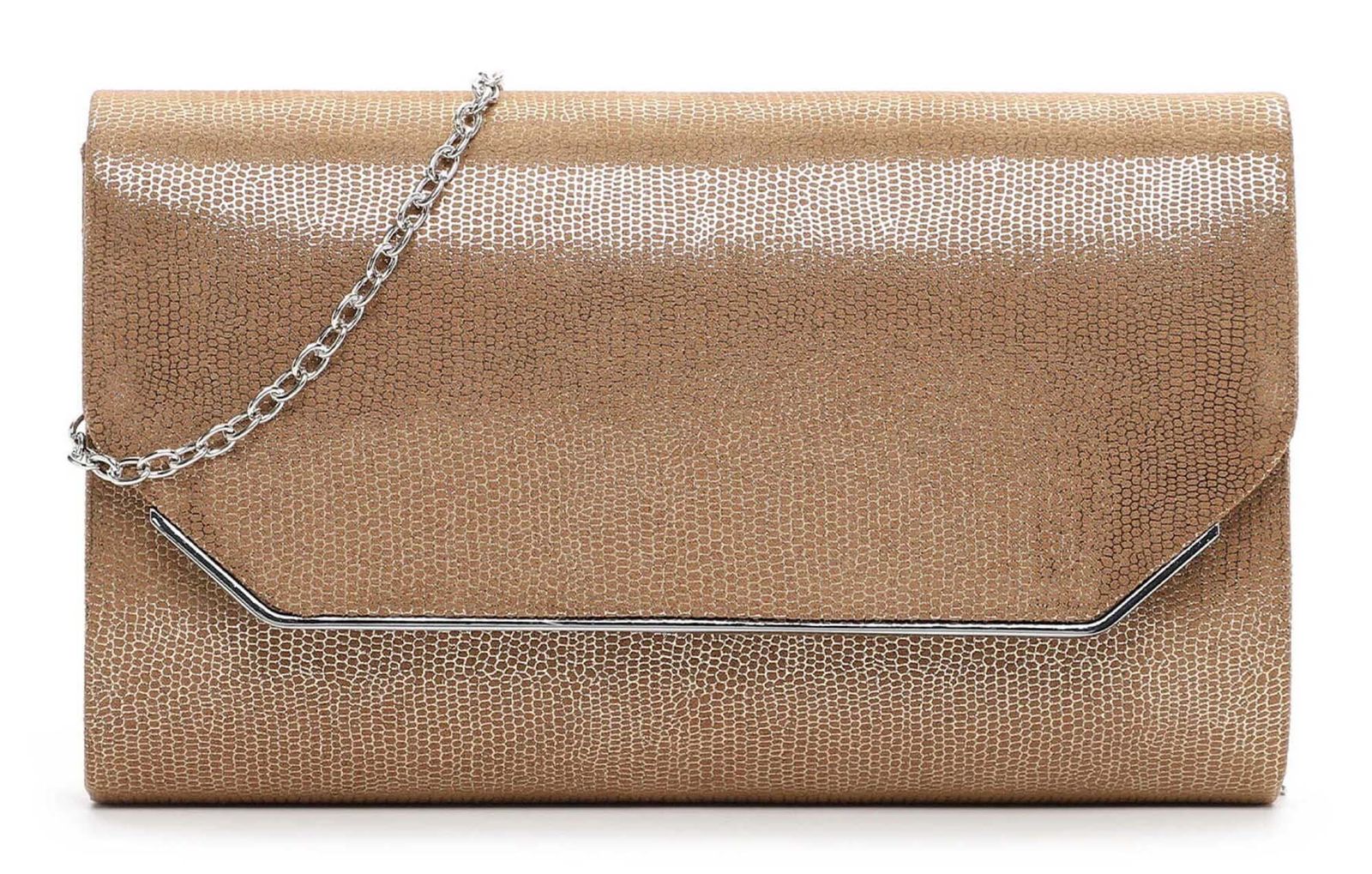 Tamaris Amalia Lizard Crossover Bag Taupe