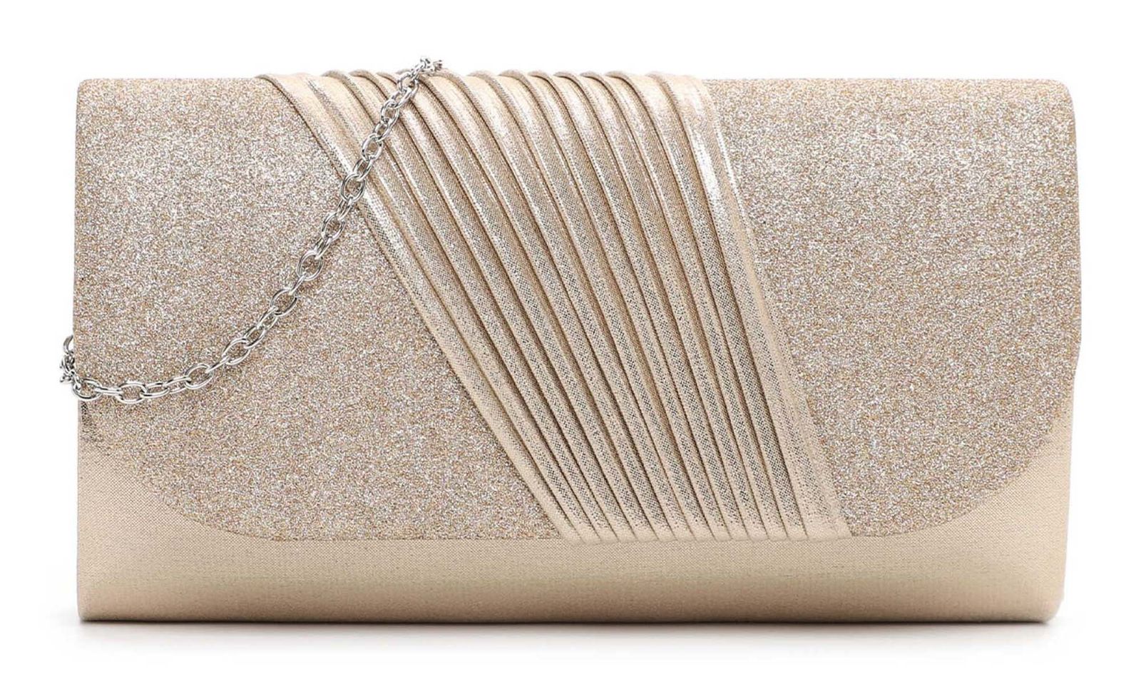 Tamaris Amalia Plissee Crossover Bag Lightgold