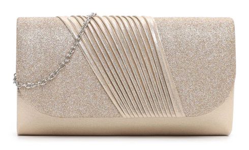 Tamaris Amalia Plissee Crossover Bag Lightgold Tamaris Amalia Plissee Crossover Bag Lightgold