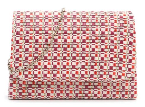 Tamaris Amalia Woven Crossbody Bag Pink