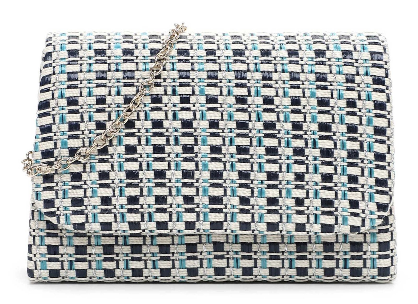 Tamaris Amalia Woven Crossbody Bag Blue