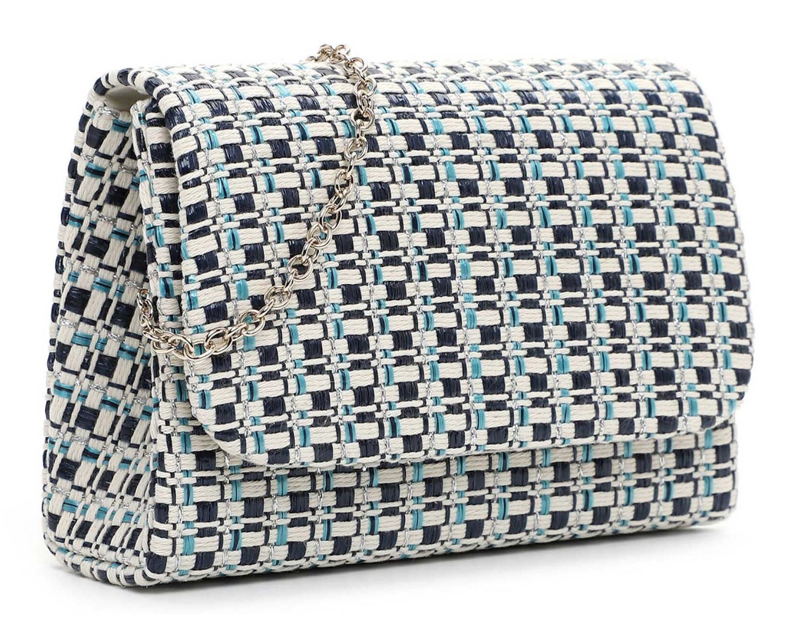 Tamaris Amalia Woven Crossbody Bag Blue Tamaris Amalia Woven Crossbody Bag Blue