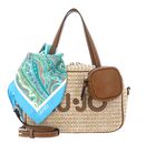 LIU JO Ferielle Bowling Bag M Naturale