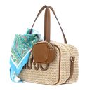 LIU JO Ferielle Bowling Bag M Naturale