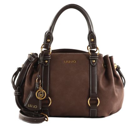 LIU JO Ginesa Trunk Handbag S Mocha
