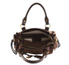 LIU JO Ginesa Trunk Handbag S Mocha