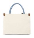LIU JO Ridhi Tote Bag S Neutro / Denim