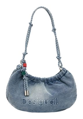 Desigual Half Logo Denim Waverly Bag Denim Raw