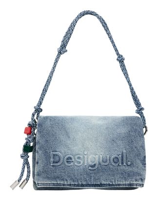 Desigual Half Logo Venecia 4.0 Crossbody Bag Denim Raw Desigual Half Logo Venecia 4.0 Crossbody Bag Denim Raw