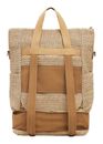 Desigual Raffia Voyager Backpack Natural