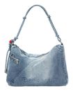 Desigual Half Logo Leiria 2.0 Shoulder Bag Denim Raw
