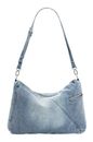 Desigual Half Logo Leiria 2.0 Shoulder Bag Denim Raw